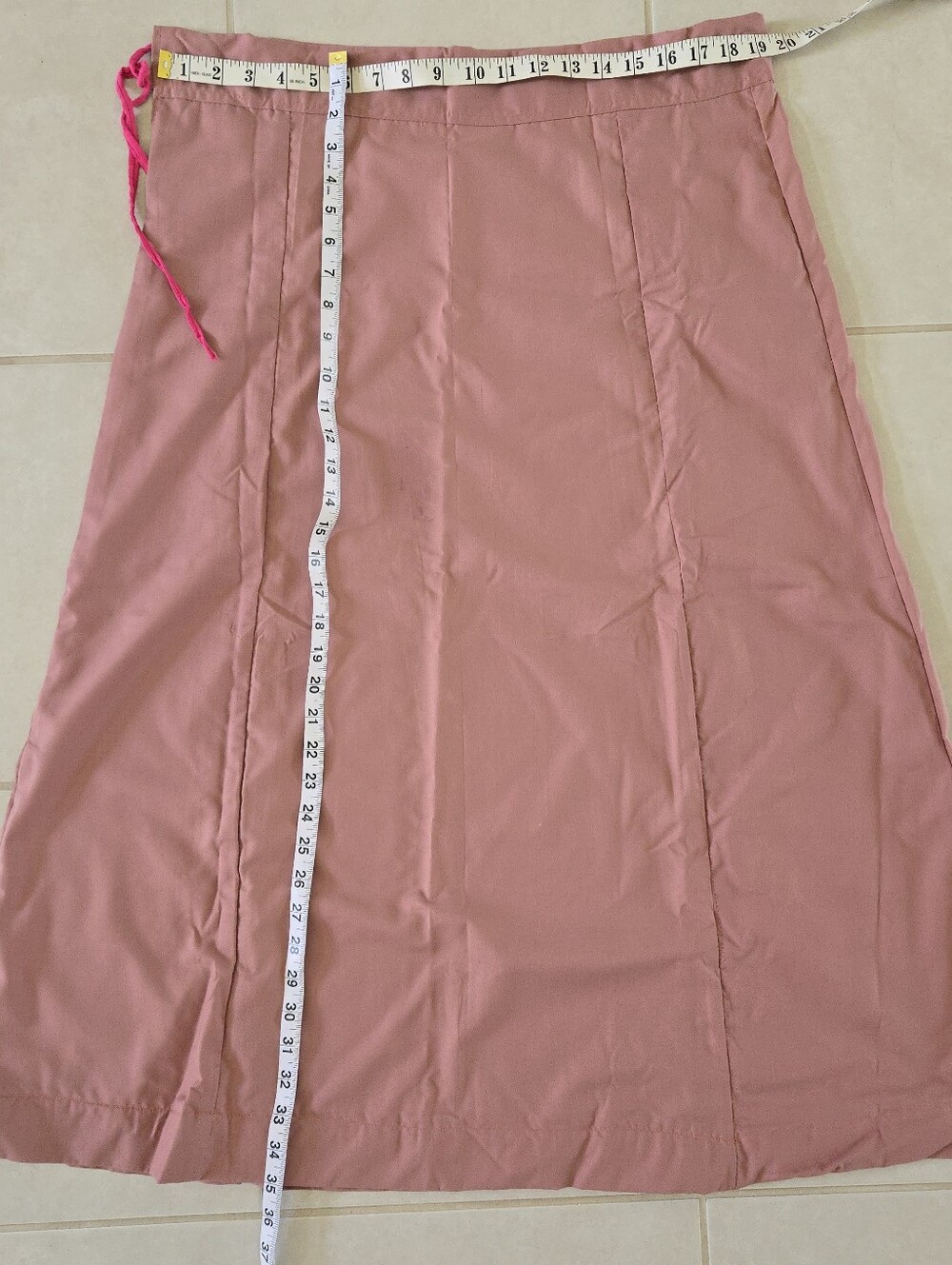 3 Pc Ready to Wear M Modern Soft Organza Saree Shiny Pink Stitched Blouse - Picture 12 of 12